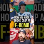 Jacob Misiorowski made Shohei Ohtani drop an F bomb  🤬