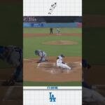 Shohei Ohtani RBI Doubles Then Freddie Freeman Drives Him In #dodgers #MLB #baseball #sports #NLDS