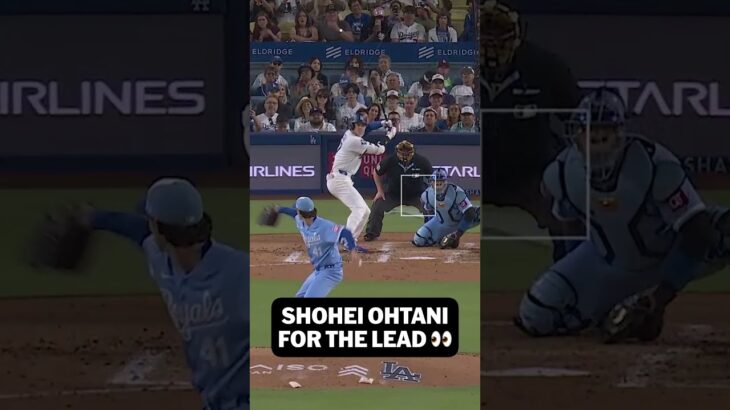 Shohei Ohtani blasts his 27th homer of the year to put the Dodgers ahead! 🔥