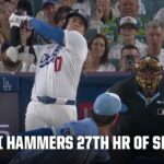 Shohei Ohtani hits his 27th HR of the year | ESPN MLB