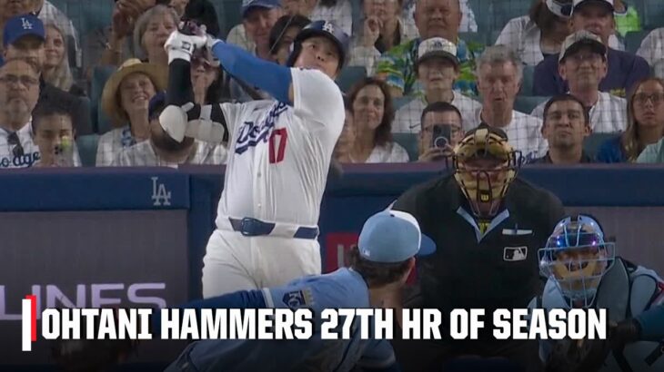 Shohei Ohtani hits his 27th HR of the year | ESPN MLB