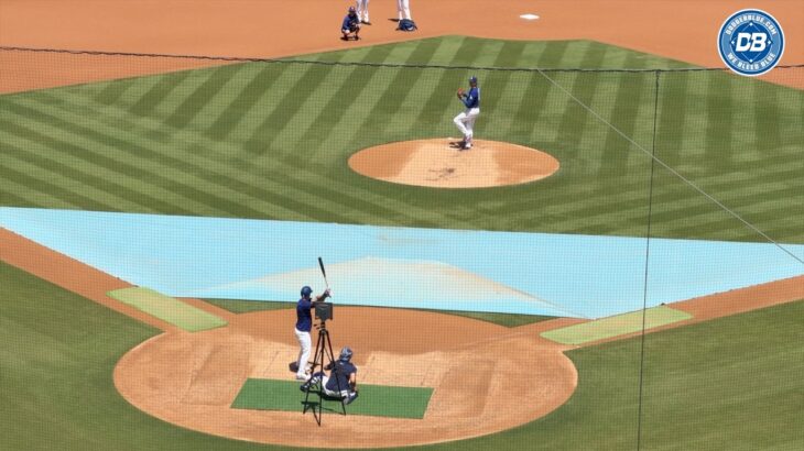Shohei Ohtani pitches against Will Smith