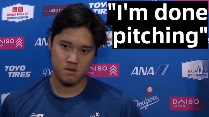 Shohei Ohtani Just Said Publicly That He’s Done With Pitching…For The Rest of The Year