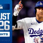 Shohei Ohtani added six home runs to his total for the Dodgers in August! 💪 | MLB Highlights