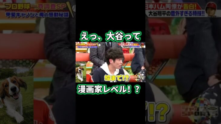 大谷の裏の特技がチート級だった #大谷翔平 #shoheiohtani #shorts