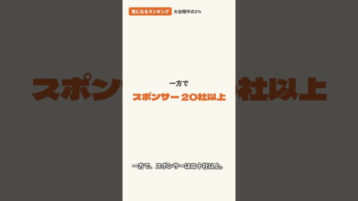 大谷翔平の年俸は200万ドル。でも年収203億円の理由 #Shorts