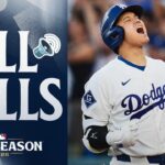 ALL CALLS of Shohei Ohtani’s three-run home run for the Dodgers in Game 4 of the NLCS! 🔊 | 大谷翔平ハイライト