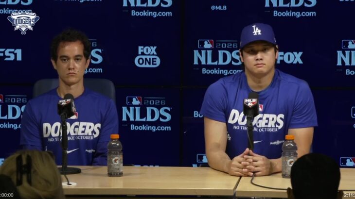 大谷翔平、NLDSを前に健康状態に関する重要な最新情報を明かす。オフシーズンに手術が必要になるかどうかは未定 – Shohei Ohtani Shares Big Health Update