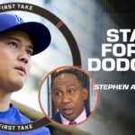 Stephen A. says the Dodgers have TOO MUCH AT STAKE to sit Shohei Ohtani for NLCS Game 3 | First Take
